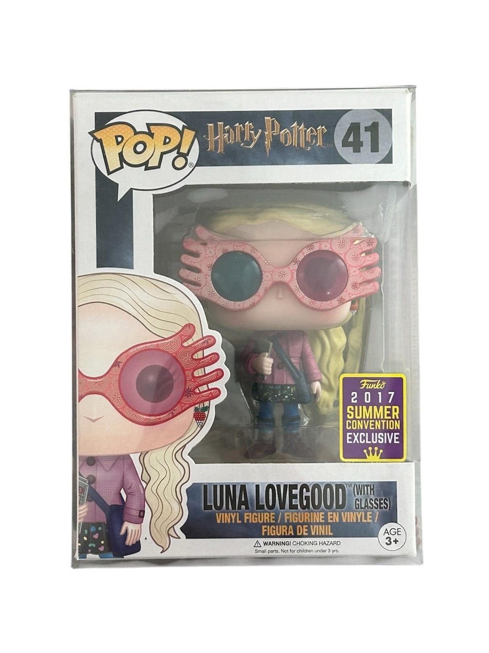 HARRY POTTER Luna Lovegood Rare Funko Pop Summer Convention Exclusive Figure